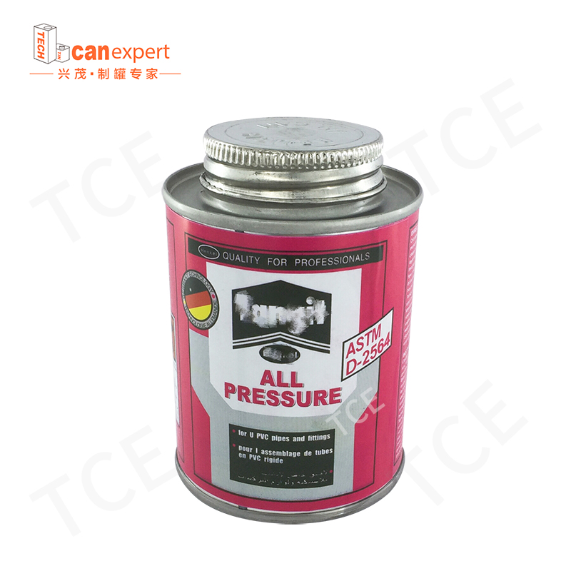TCE- Горячая продажа круглый химический клей оловянный банки 0,25 мм. Металлическая краска ведро